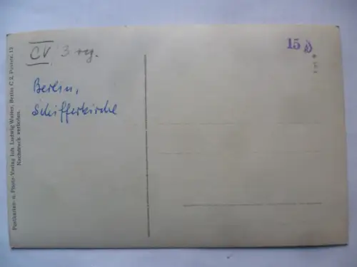 3 AK Berlin Schwimmende Schifferkirche