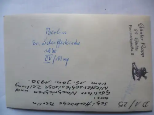 3 AK Berlin Schwimmende Schifferkirche