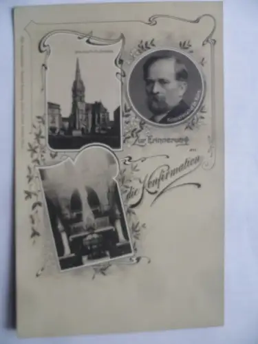 AK Dresden Johannes-Kirche Konfirmation 2 Anichten u. Porträt