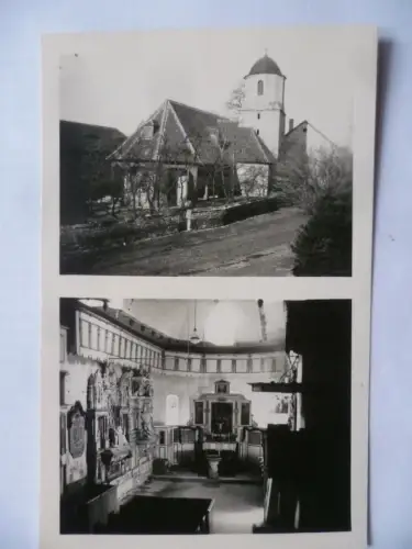 Foto-AK Ampfurth Oschersleben Kirche