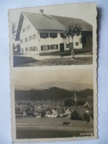 AK Aitrang Allgäu Wohnhaus Ortsansicht