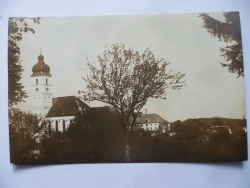Foto-AK Ebersberg Oberbayern Kirche