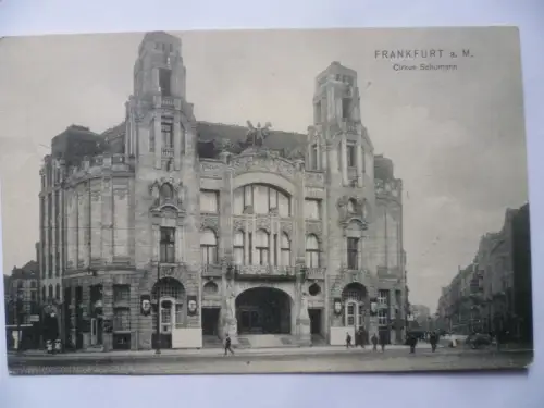 AK Frankfurt am Main Circus Schumann