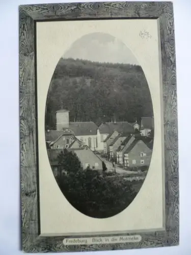 Passepartout-AK Fredeburg Blick in die Motmeke