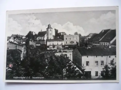 AK Kieferstädtel Oberschlesien Gesamtansicht