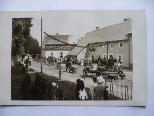AK Elstra Festumzug zum Heimatfest 20.-22.Juli 1929 II