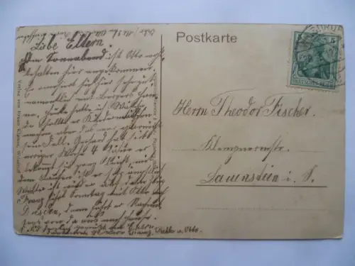 AK Wilsdruff Meissner Straße