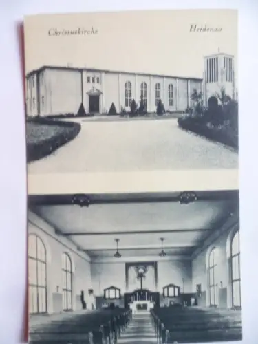 3 AK Dresden Heidenau Christuskirche
