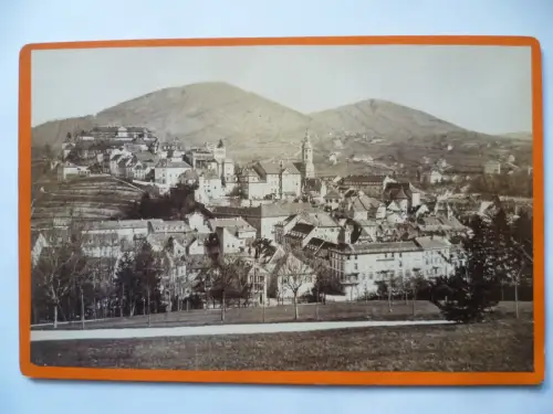 Original Cab Foto Baden-Baden Blick auf die Stadt