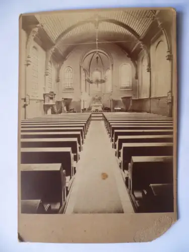 Orig. Foto Berlin alte Kathol. Apostolische Kirche Nord Innenansicht