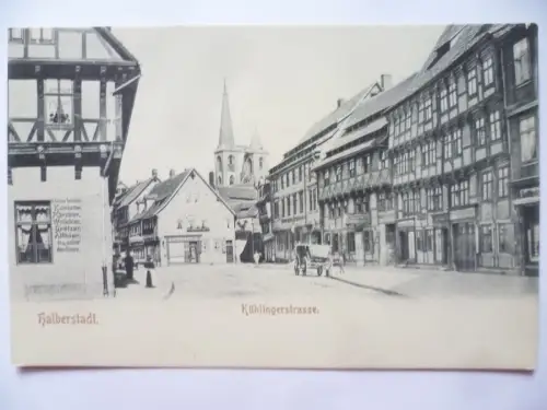 AK Halberstadt Kühlingerstraße