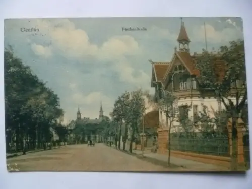 AK Genthin Parchenstraße