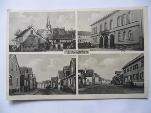 AK Klein-Karben 4 Ansichten