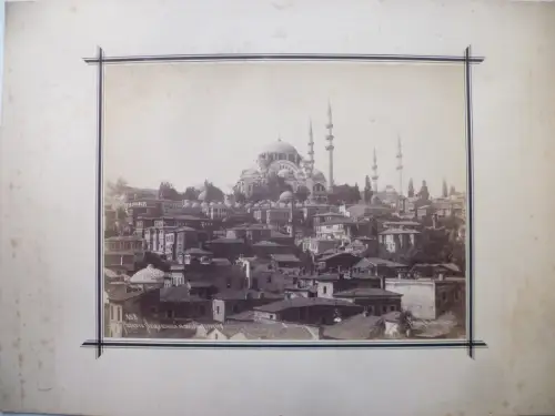 Konstantinopel Sébah & Joaillier 2 große Originalfotografien