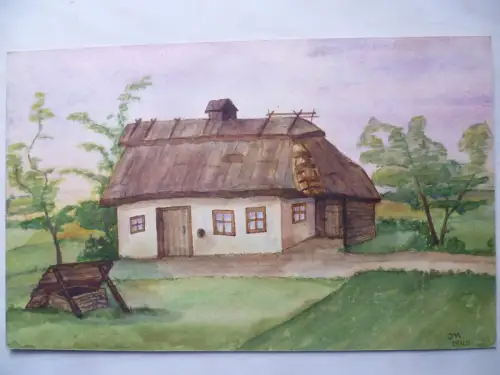 Ukraine Winniza 6 Aquarelle und Zeichnungen 1942 II. Weltkrieg