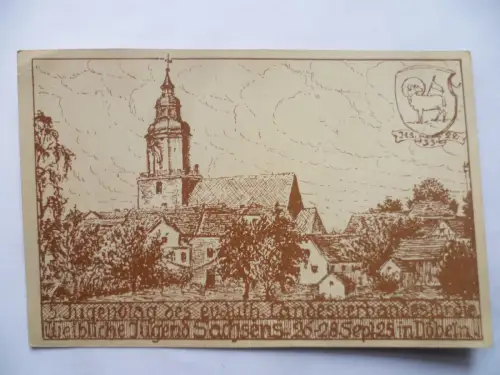 AK Döbeln 5. Jugendtag des ev.-luth. LV f.d. weibliche Jugend Sachsens 1925