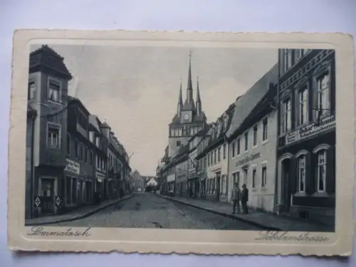 AK Lommatzsch Döbelner Straße