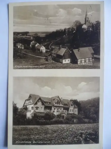 AK Krummenhennersdorf Kirchliches Bundeshaus