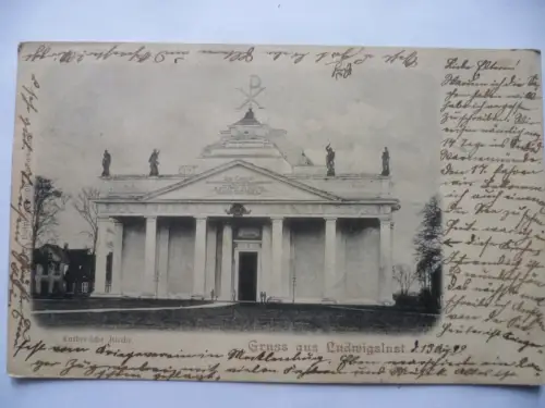 AK Ludwigslust Lutherische Kirche