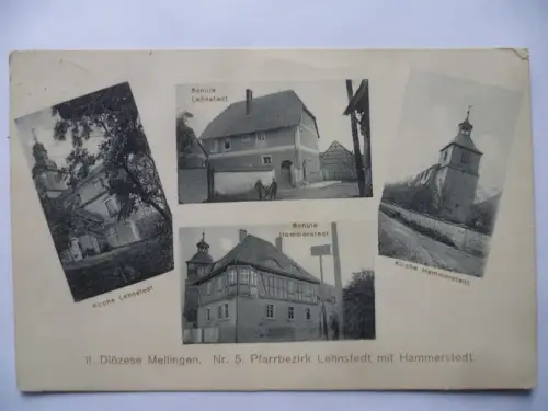 AK Diözese Mellingen Pfarrbezirk Lehnstedt mit Hammerstedt