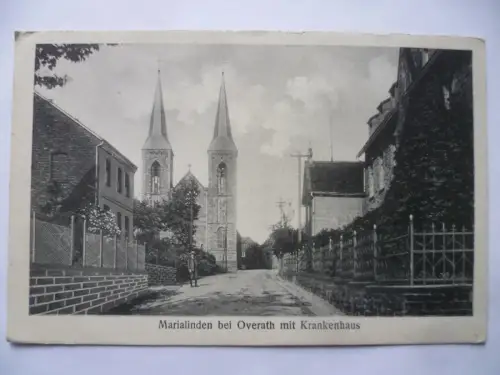 AK Marialinden bei Overath mit Krankenhaus