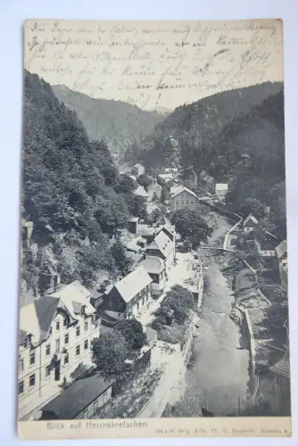 5 AK Herrnskretschen a. Elbe Böhm. Schweiz