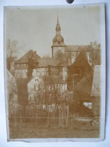 3 große Orig.Fotos Erlbach Vogtland / Markneukirchen Kirche