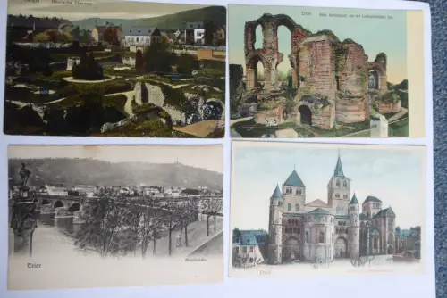 10 alte Ansichtskarten von Trier