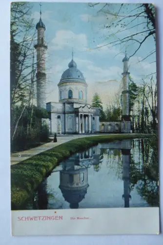 AK Schwetzingen Die Moschee