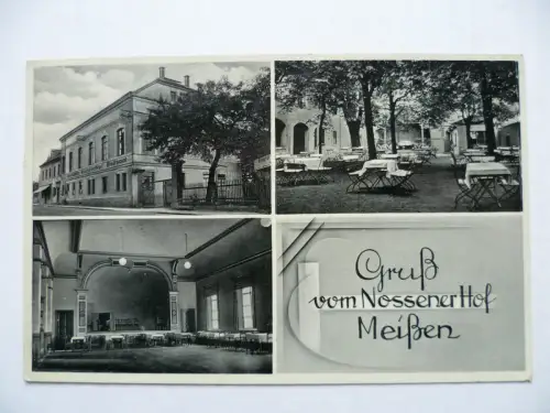 AK Meissen Gasthaus Nossener Hof