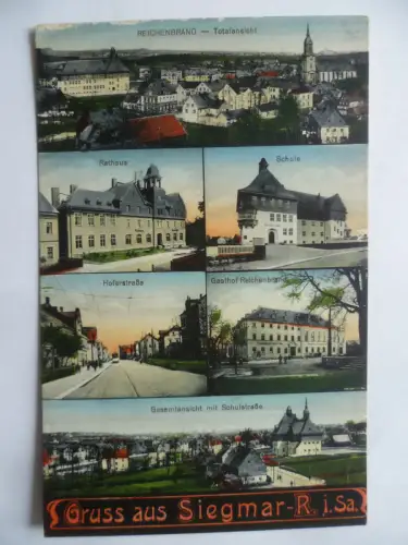 AK Siegmar - Reichenbrand 6 Ansichten