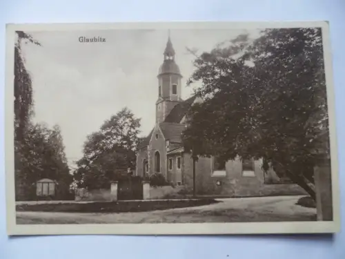 2 AK Glaubitz Kirche