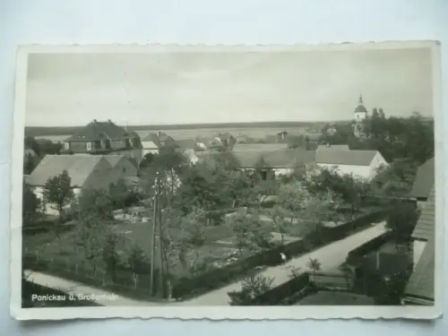 AK Ponickau ü. Großenhain Teilansicht
