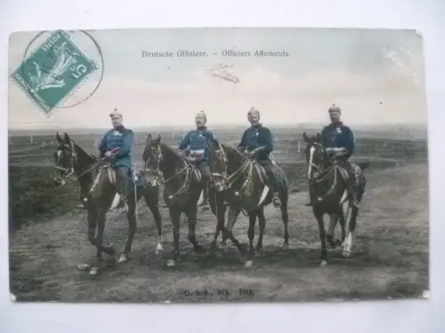 AK Militär Deutsche Offiziere - Officiers Allemands