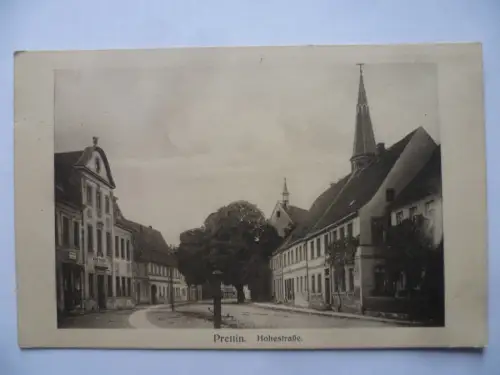AK Prettin Kr. Torgau Hohestraße