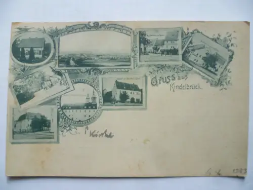 AK Kindelbrück 8 Ansichten 3 Gasthäuser