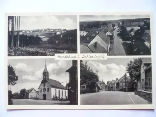 AK Heinrichsort bei Lichtenstein 4 Ansichten