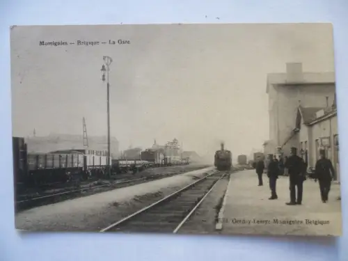 AK Momignies Belgique Le Gare