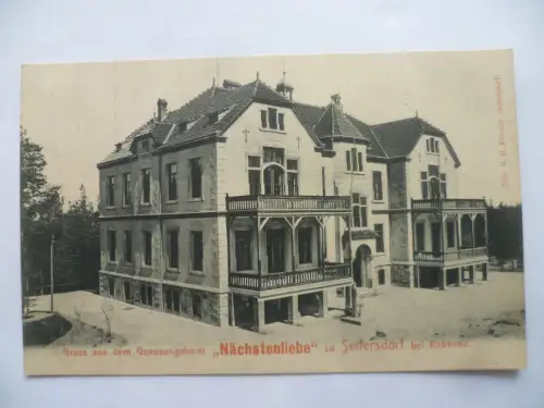 AK Seifersdorf bei Rabenau Genesungsheim Nächstenliebe