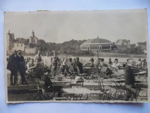 Foto-AK Seebad Seeburg Mansfeld