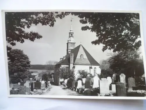3 Foto-AK Rothenkirchen Kr. Auerbach i.V. Kirche