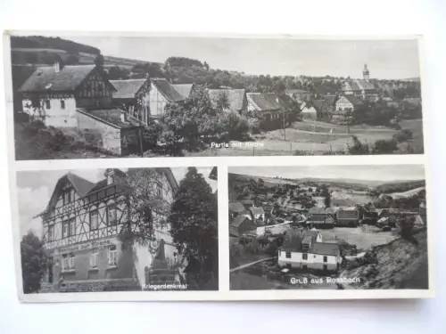 AK Rossbach Spessart Gasthaus zur Krone