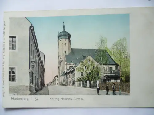 AK Marienberg Sa. Herzog-Heinrich-Straße