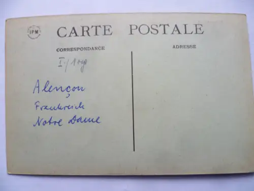 AK Point d’Alençon Handarbeit