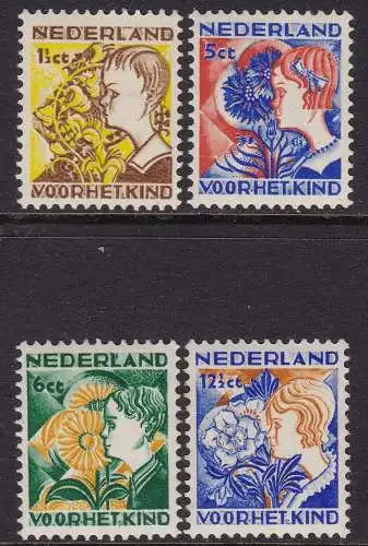 1932 HOLLAND/NIEDERLANDE - Nr. 245/248 4 MNH/** Werte