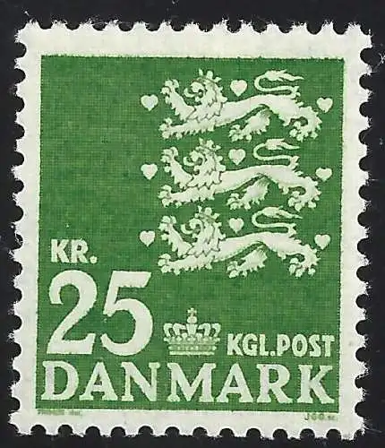 1962 Dänemark - Nr. 410 MLH/*