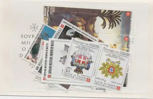 1985 Smom, komplettes Jahrgang, neue Briefmarken, 19 Werte + 1 Blatt - postfrisch**