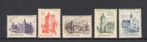 1951 HOLLAND, NIEDERLANDE - Nr. 554/558 Serie von 5 Werten MNH/**