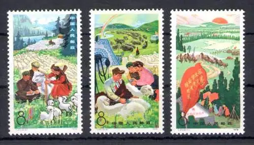 1978 CHINA - Michel-Katalog Nr. 1422-24 - postfrisch**
