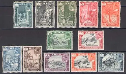 1963 ADEN Protektoratsstaaten QU'AITI State in HADHRAMAUT, SG n. 41/52 - postfrisch**